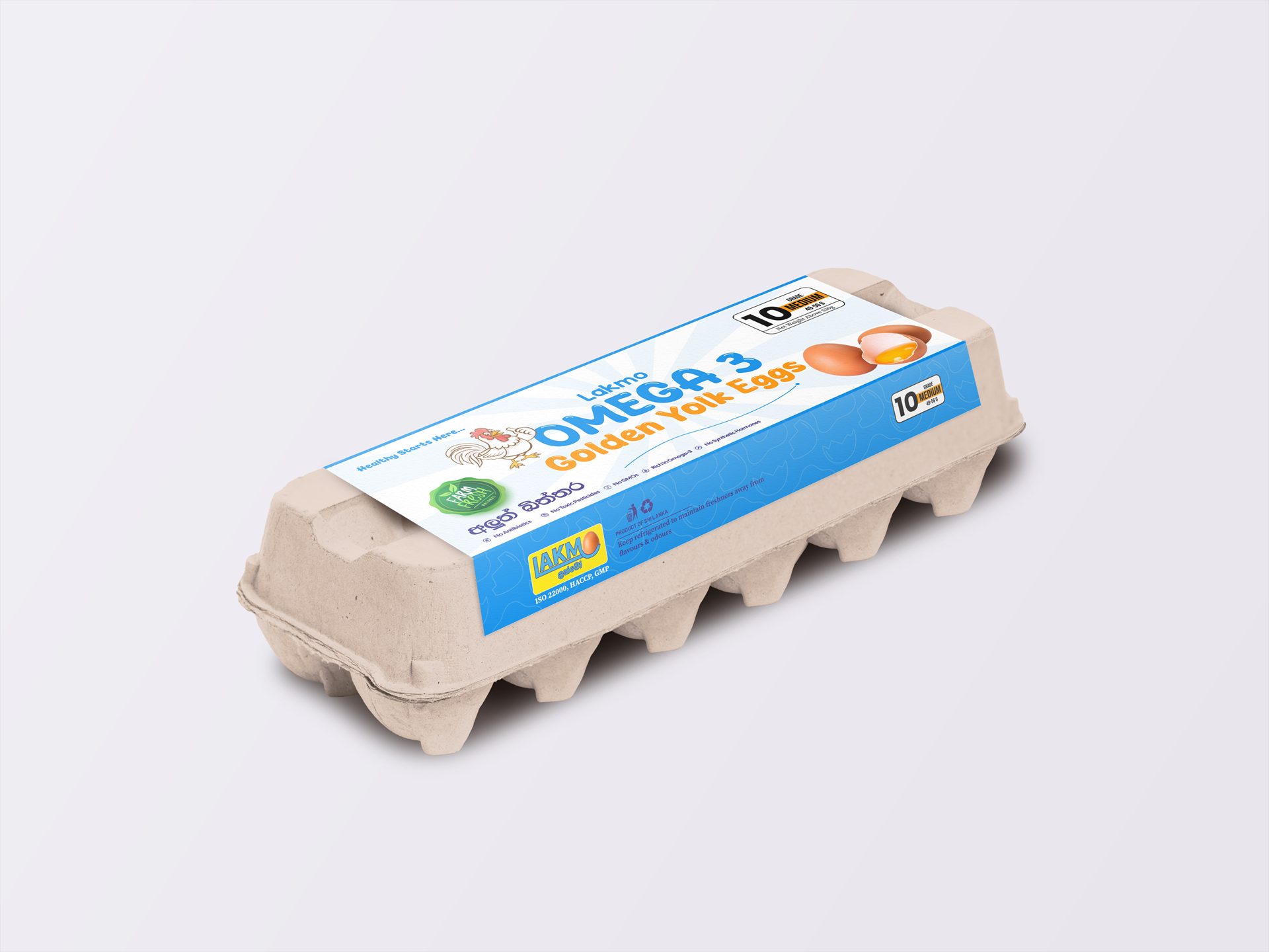 Pasture-Raised Medium Eggs Carton